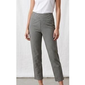 S.C. & Co. Womens Pants Size 6 Pull On Black White Brown Herringbone